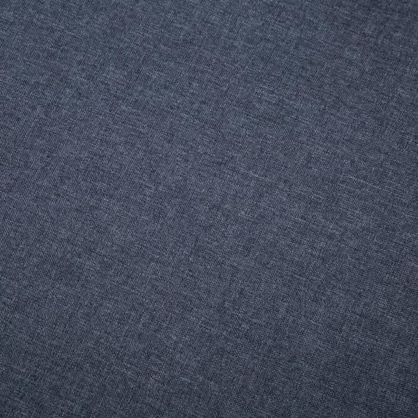 vidaXL Soffa L-formad tyg 186x136x79 cm mörkgrå grå