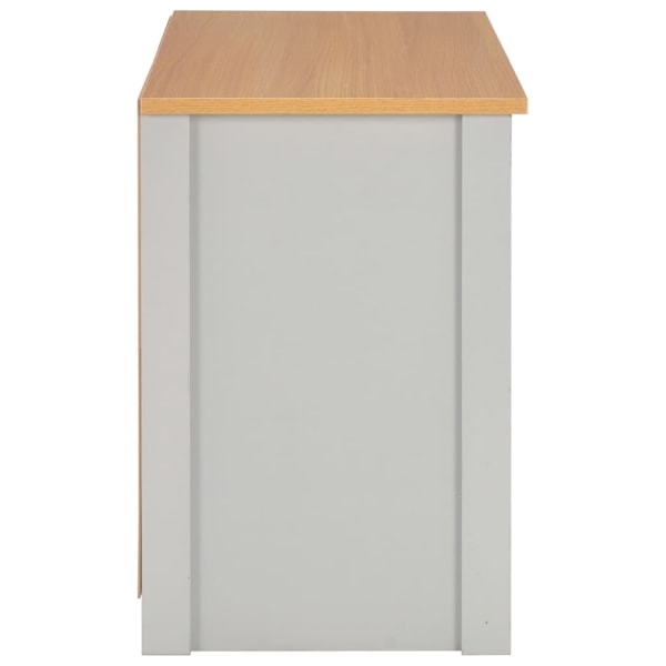 vidaXL TV-bänk grå 95x39x58 cm grå