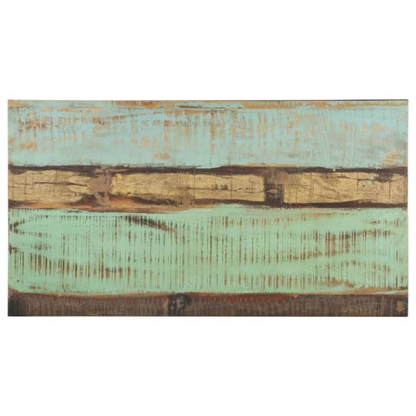 vidaXL Soffbord 110x60x35 cm massivt återvunnet trä Brun