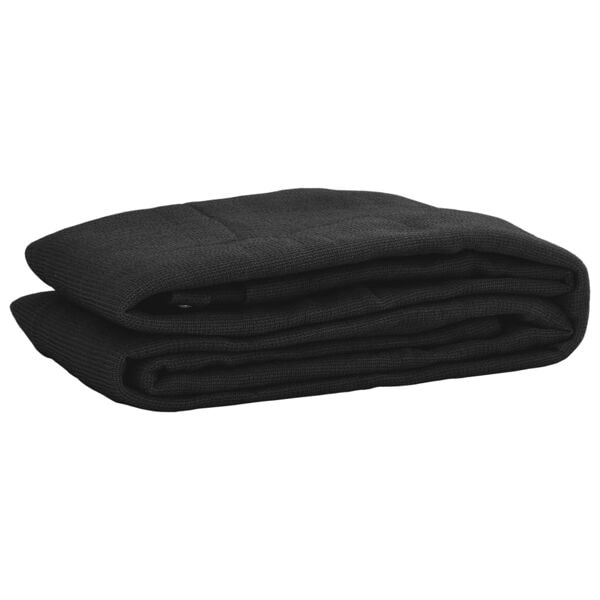vidaXL Lastnät HDPE 2x3,5 m svart Svart