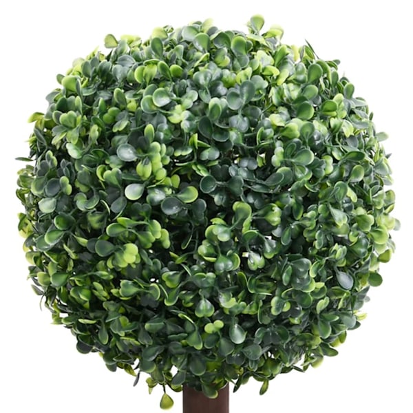 vidaXL Konstväxt buxbom bollformad med kruka 118 cm grön Grön