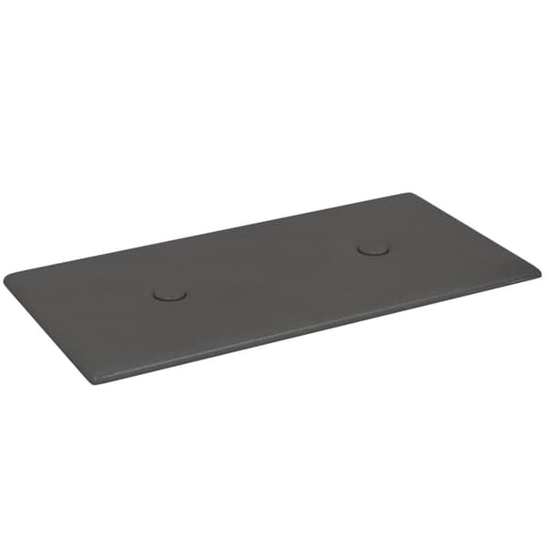 vidaXL Väggpaneler 12 st grå 30x15 cm konstläder 0,54 m² Grå