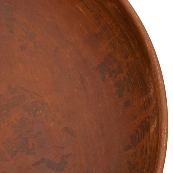 vidaXL Eldstad 57 cm stål Brun