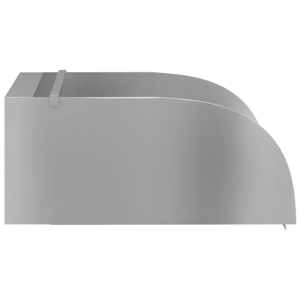vidaXL Vattenfall med LED 30x34x14 cm rostfritt stål 304 Silver
