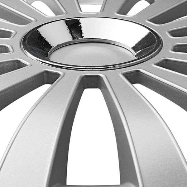 ProPlus Navkapslar Meridian silver 16" 4 st Silver