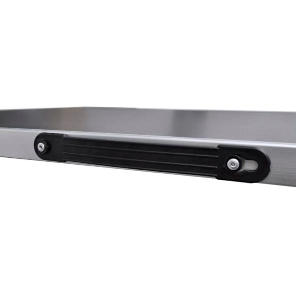 vidaXL Tapetbord i 3 delar hopfällbar 100x60x82cm Svart
