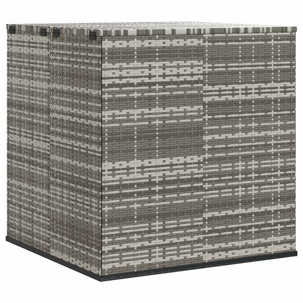 vidaXL Dynbox PE-rotting 100x97,5x104 cm grå grå