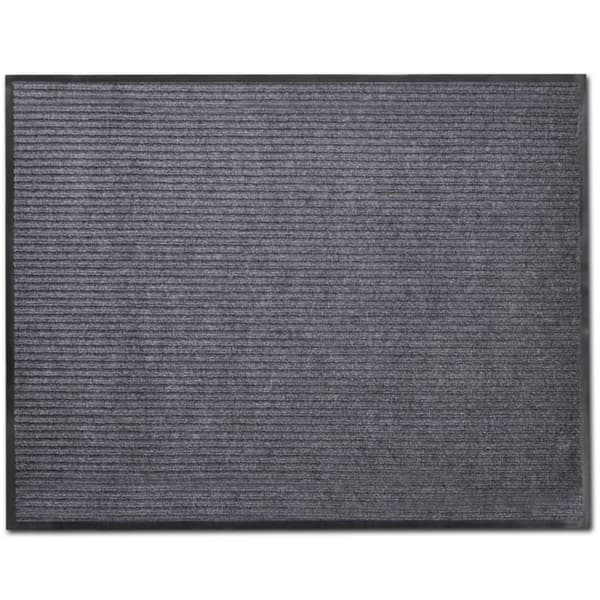 vidaXL Dörrmatta 4 st PVC grå 90x60 cm grå