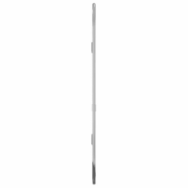 vidaXL Väggspegel silver 40x15 cm oval Silver