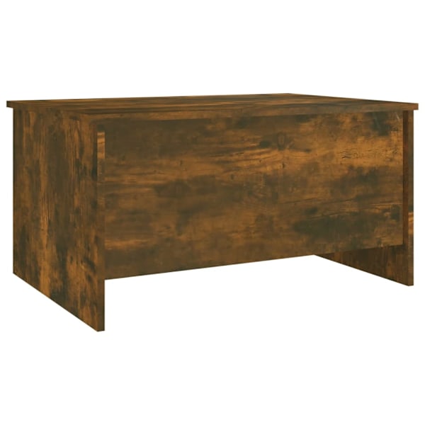 vidaXL Soffbord rökfärgad ek 80x55,5x41,5 cm konstruerat trä Brun
