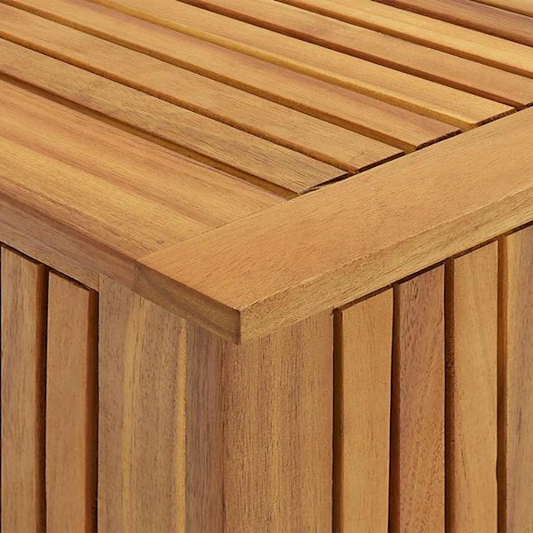 vidaXL Trädgårdslåda 60x50x58 cm massivt akaciaträ Brun