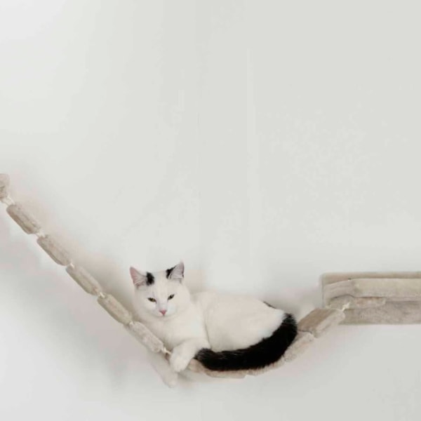 Kerbl Klättervägg för katter Mount Everest trä beige Beige