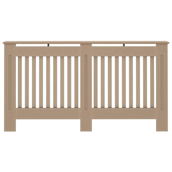 vidaXL Elementskydd 152x19x81,5 cm MDF Brun