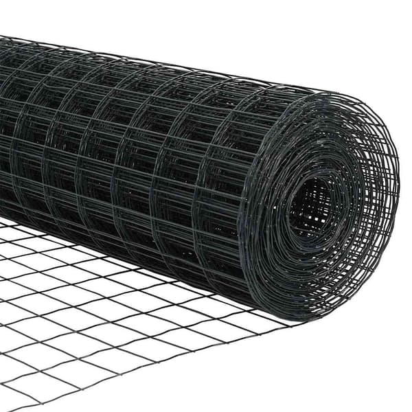 vidaXL Markfixerat Svetsat Stängsel 25 x 0,6 m (B x H) Grå