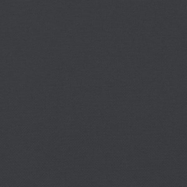 vidaXL Solsängsdynor Oxford tyg (100% polyester) Svart Svart