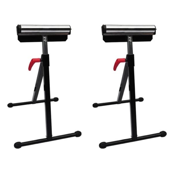 vidaXL Sågbock 2-pack Flerfärgsdesign