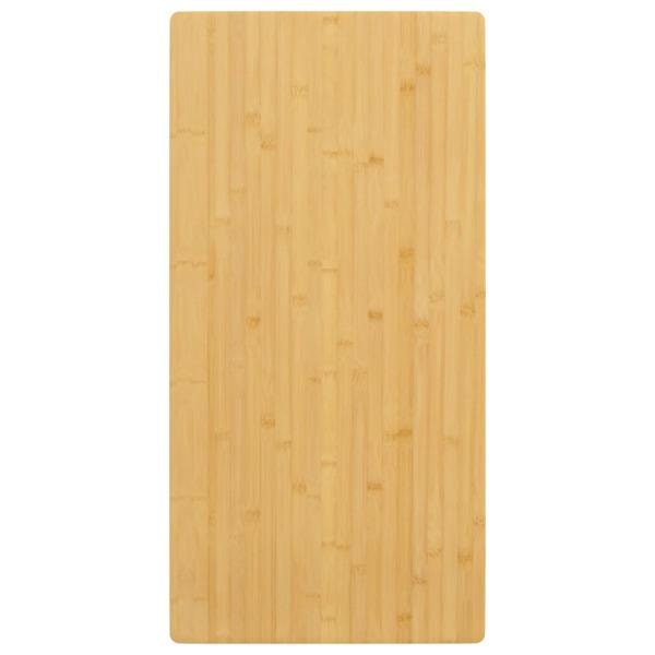 vidaXL Bordsskiva 40x80x1,5 cm bambu Brun