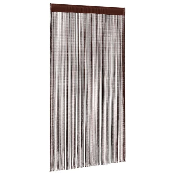 vidaXL Trådgardiner 2 st 100x250 cm brun Brun