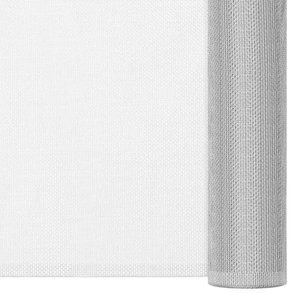 vidaXL Insektsnät aluminium 112x500 cm silver Silver