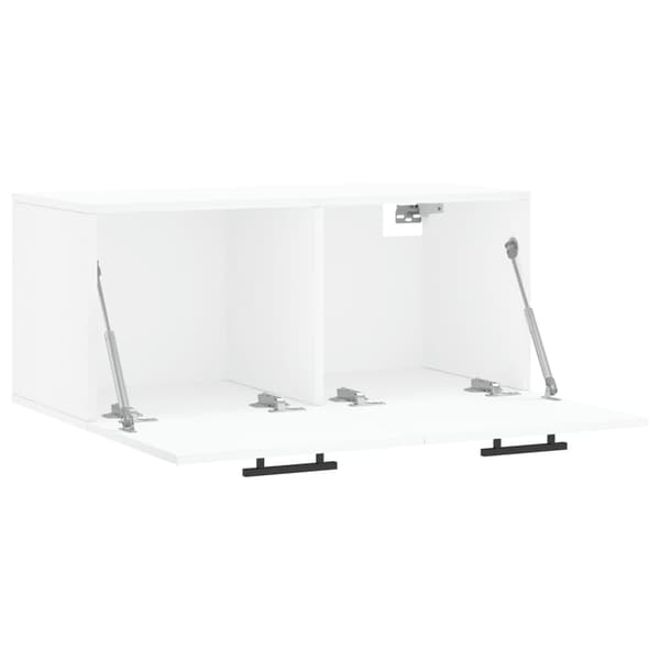 vidaXL Väggskåp vit 80x36,5x35 cm konstruerat trä Vit