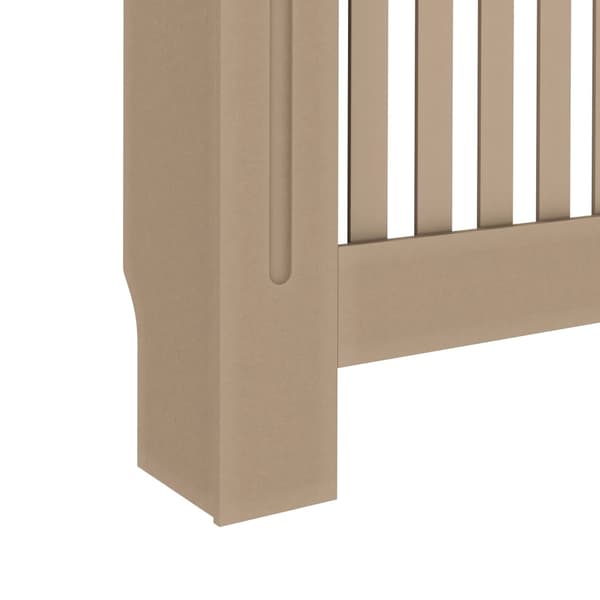 vidaXL Elementskydd 172x19x81 cm MDF Brun