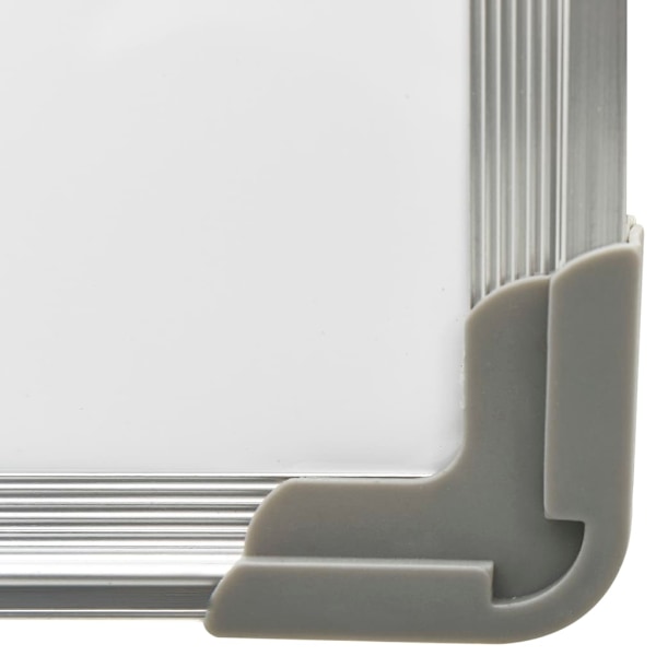 vidaXL Magnetisk whiteboard vit 60x40 cm stål Vit