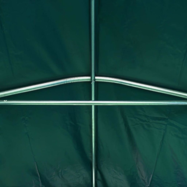 vidaXL Garagetält PVC 2,4x3,6 m grön Grön