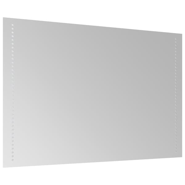 vidaXL Badrumsspegel LED 60x90 cm Transparent