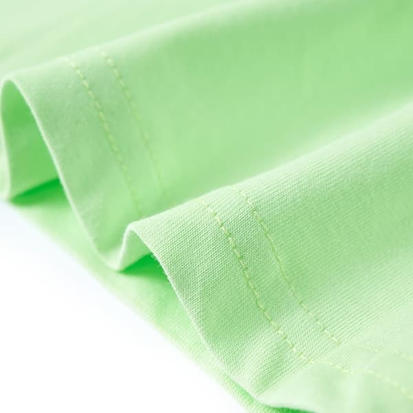 vidaXL T-shirt för barn limegrön 140 Grön