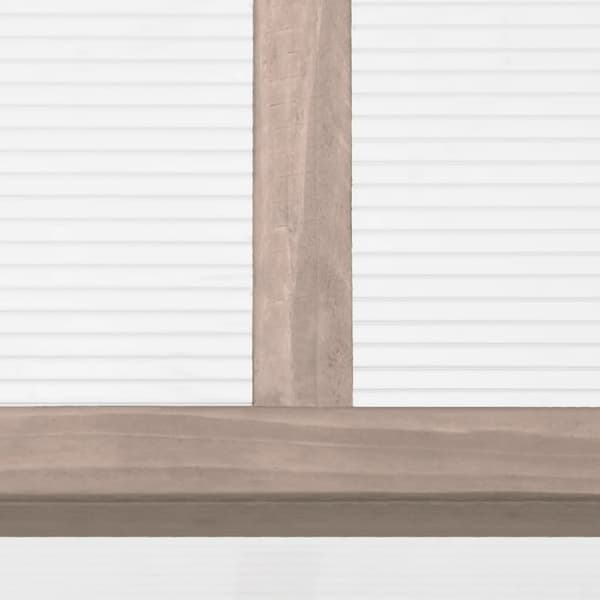 vidaXL Växthus grå 110x58,5x39 cm granträ Grå