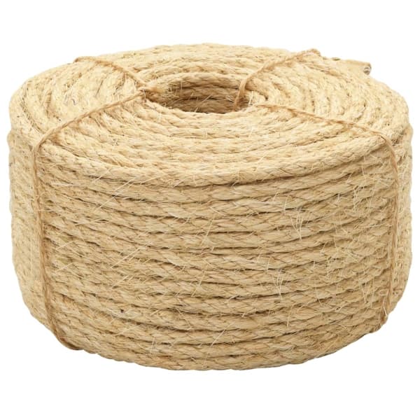 vidaXL Rep 100% sisal 6 mm 250 m