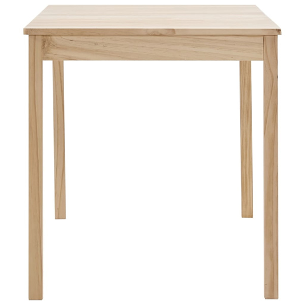 vidaXL Matgrupp 7 delar furu Brun