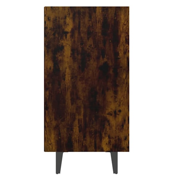 vidaXL Byrå rökfärgad ek 103,5x35x70 cm konstruerat trä Brun