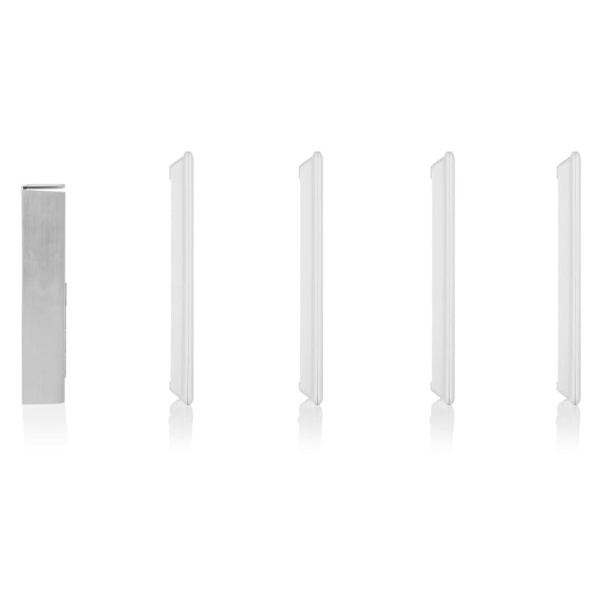 Smartwares Porttelefon med video för 4 lägenheter 20,5x8,6x2,1 c Vit