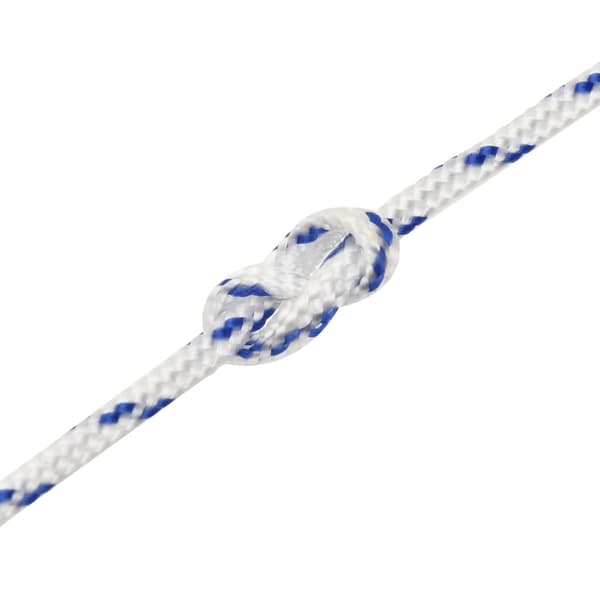 vidaXL Båtlina vit 2 mm 50 m polypropylen Vit