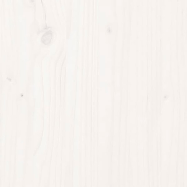 vidaXL Soffbord vit 102x49x55 cm massiv furu Vit