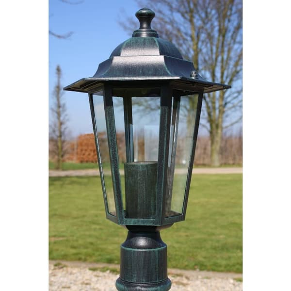 vidaXL Utebelysning Preston 150 cm mörkgrön Grön