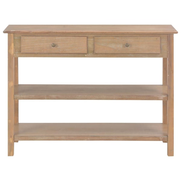 vidaXL Skänk 110x35x80 cm MDF Brun