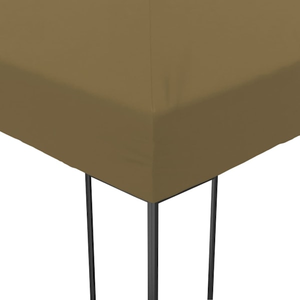 vidaXL Paviljong 6x3x2,7 m taupe 180 g/m² Taupe
