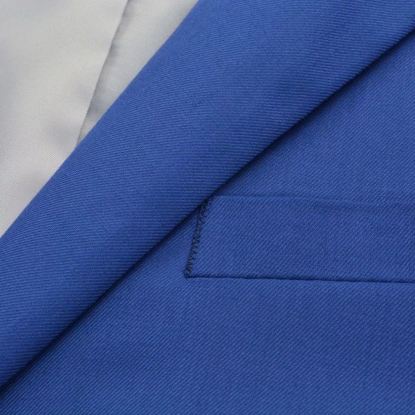Köp vidaXL Tvådelad kostym herrar strl. 50 kungsblå Blå | Fyndiq