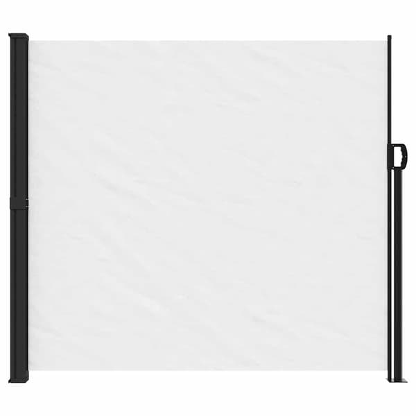 vidaXL Indragbar sidomarkis vit 180x300 cm Vit