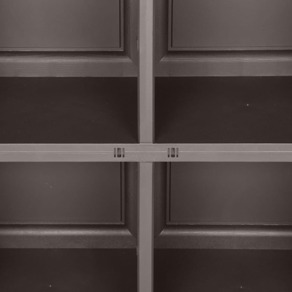 vidaXL Plastskåp 79x43x85,5 cm träimitation grå grå
