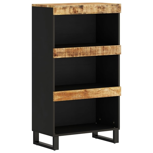 vidaXL Sidoskåp 60x33x107 cm massivt mangoträ Brun