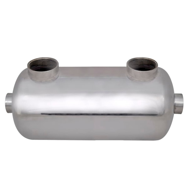 vidaXL Poolvärmeväxlare 355 x 134 mm 40 kW