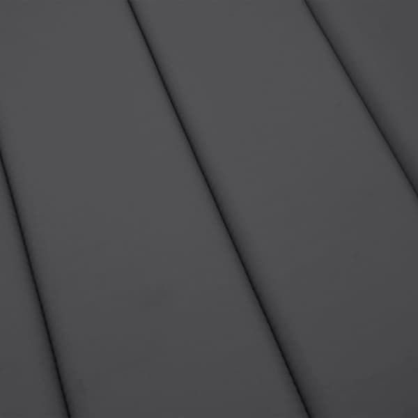 vidaXL Solsängsdynor Oxford tyg (100% polyester) Antracit Antracit
