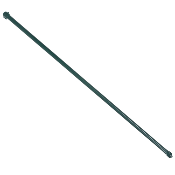 vidaXL Växtstöd 10 st 1 m metall grön Grön