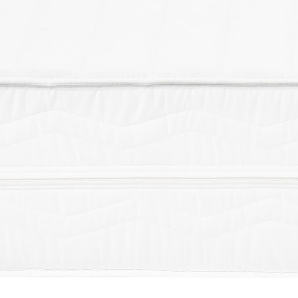 vidaXL Madrass 120x200 cm viskoelastiskt minnesskum 18 cm Vit