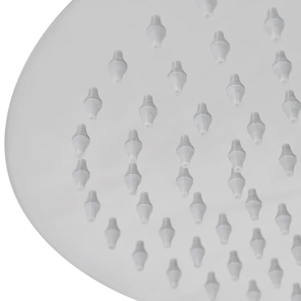 vidaXL Regnduschhuvud 2 st rostfritt stål Ø 30 cm Silver
