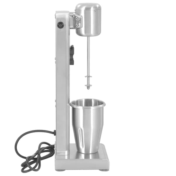 vidaXL Milkshakeblender rostfritt stål 1 L Silver