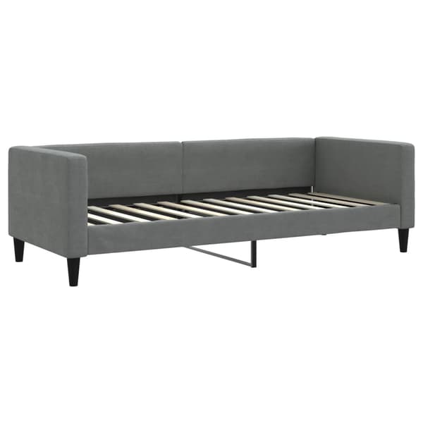 vidaXL Dagbädd mörkgrå 80x200 cm tyg Grå